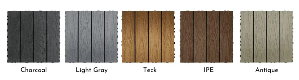 Deck Tile Colours