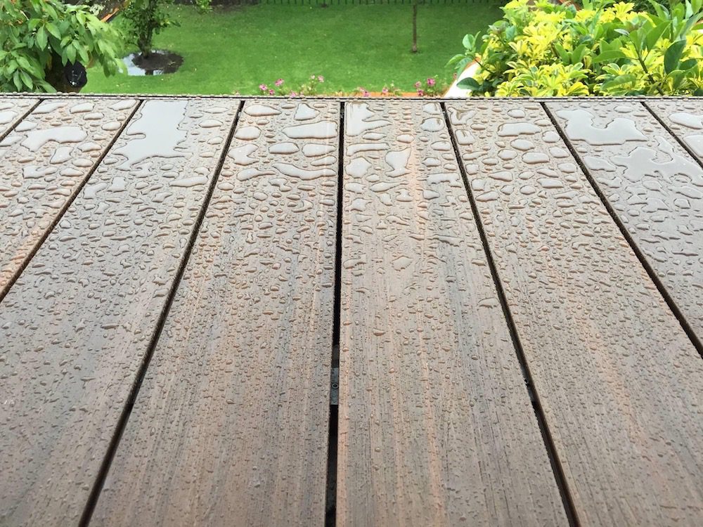 water resistant decking newtechwood canada composite wood